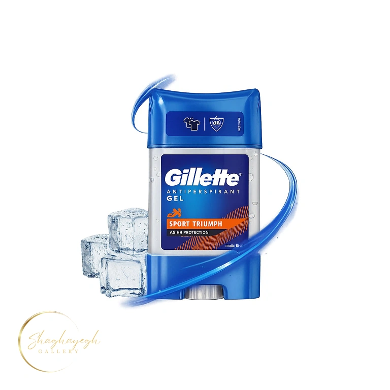 دئودرانت ژله‌ای ژیلت مدل Sport Triumph حجم 70 میل Gillette Antiperspirant Gel Sport Triumph — تصویر ۲