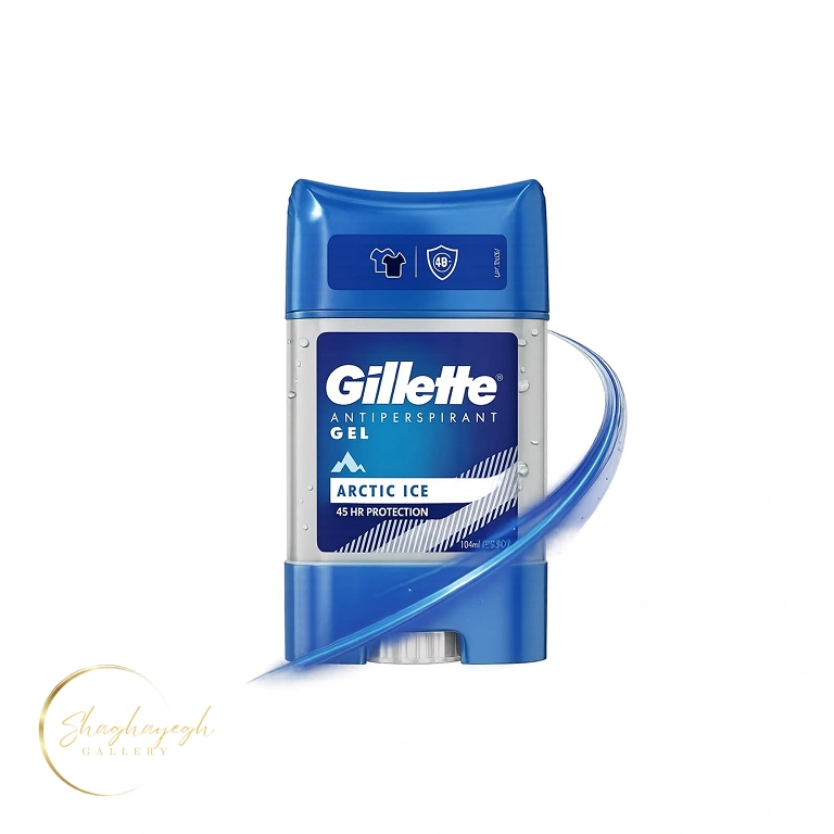 دئودرانت ژله‌ای ژیلت مدل Arctic Ice حجم 70 میل Gillette Antiperspirant Gel Arctic Ice — تصویر ۲