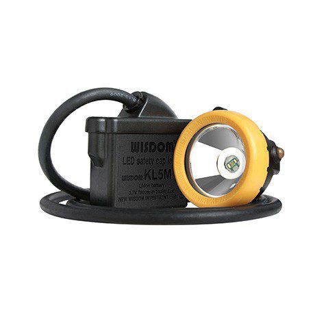 چراغ پیشانی ضدانفجار شارژی ویزدم Wizdom KL5M — تصویر ۲