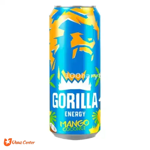 نوشیدنی انرژی زای Gorilla طعم نارگیل و انبه 450 میل