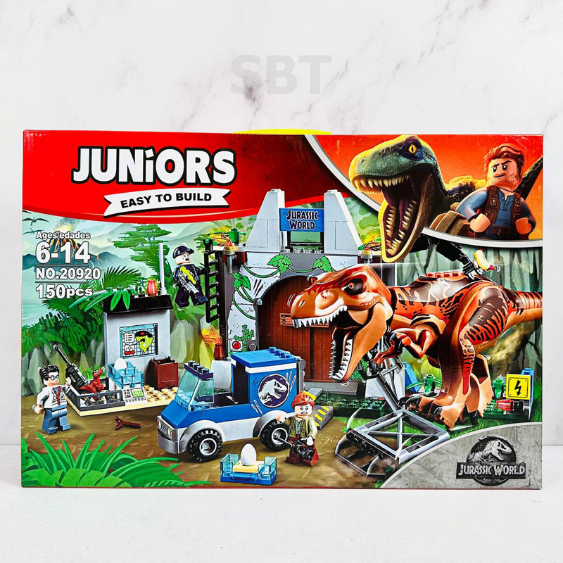 لگو دنیای ژوراسیک مدل Juniors کد 20920 — تصویر ۶