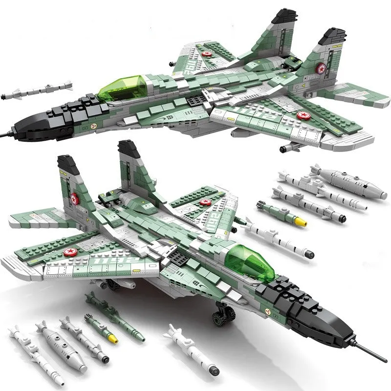 لگو جت جنگی میکویان گوریویچ پیشرفته مدل MIG-29 کد 88008 — تصویر ۳