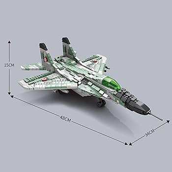 لگو جت جنگی میکویان گوریویچ پیشرفته مدل MIG-29 کد 88008 — تصویر ۵