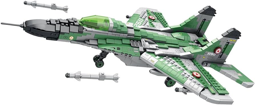 لگو جت جنگی میکویان گوریویچ پیشرفته مدل MIG-29 کد 88008 — تصویر ۶