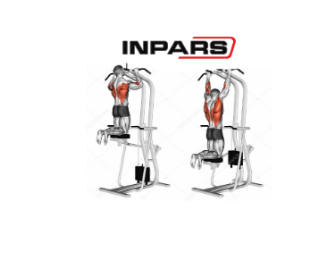 دستگاه بارفیکس کمک وزنه اینپارس(inpars) Pro3001 — تصویر ۳