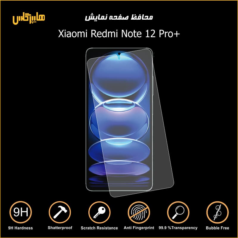 محافظ صفحه نمایش ردمی نوت 12 پرو پلاس — تصویر ۳