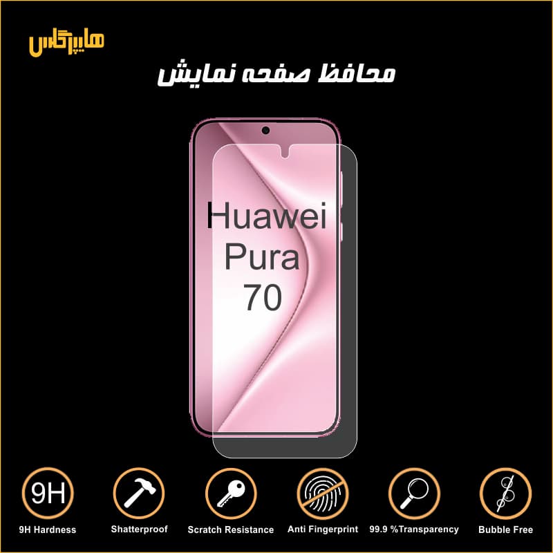 محافظ صفحه نمایش گوشی هواوی پیورا Pura 70