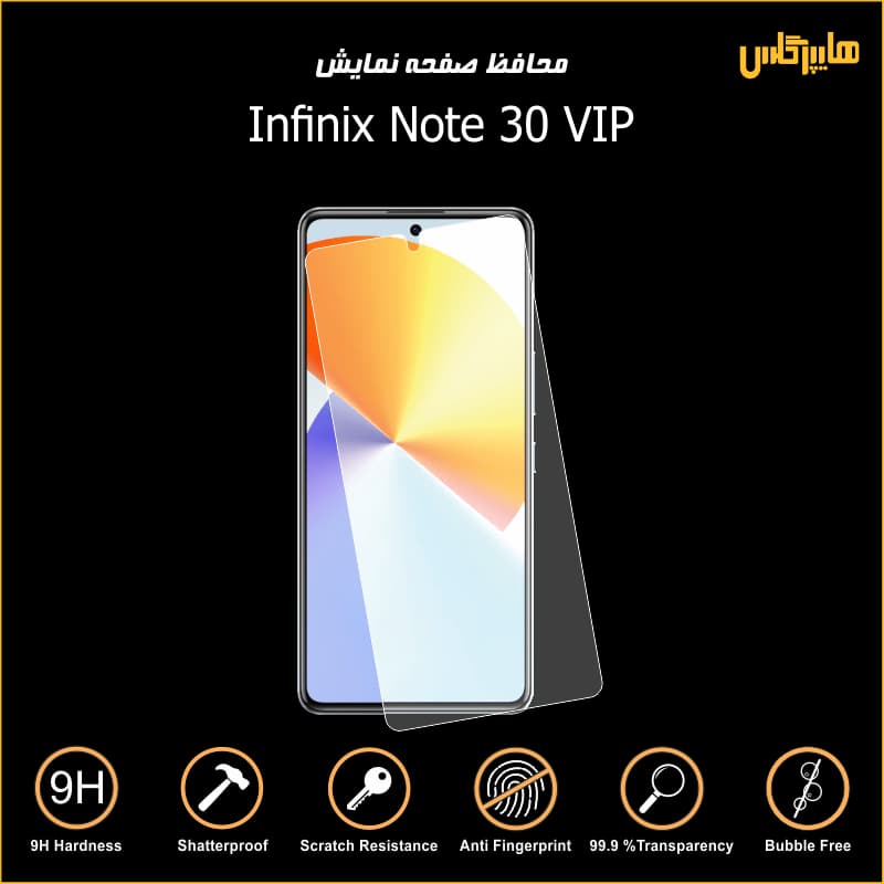 محافظ صفحه نمایش اینفینیکس نوت 30 Vip — تصویر ۳