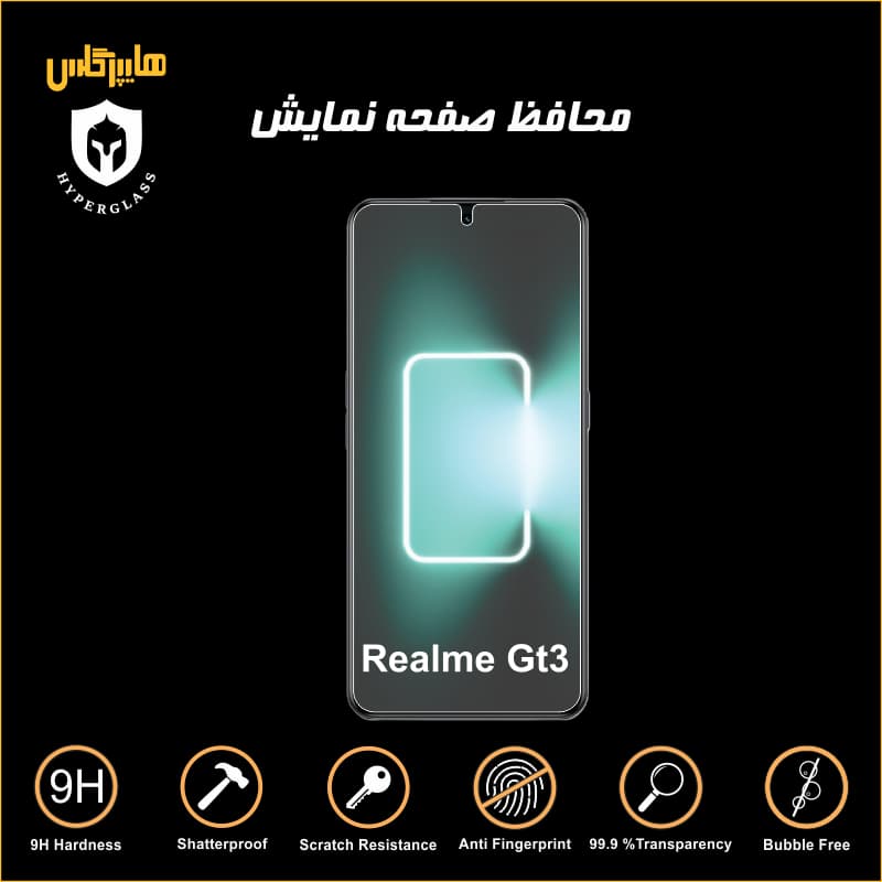 محافظ صفحه نمایش گوشی ریلمی Realme GT3 — تصویر ۴