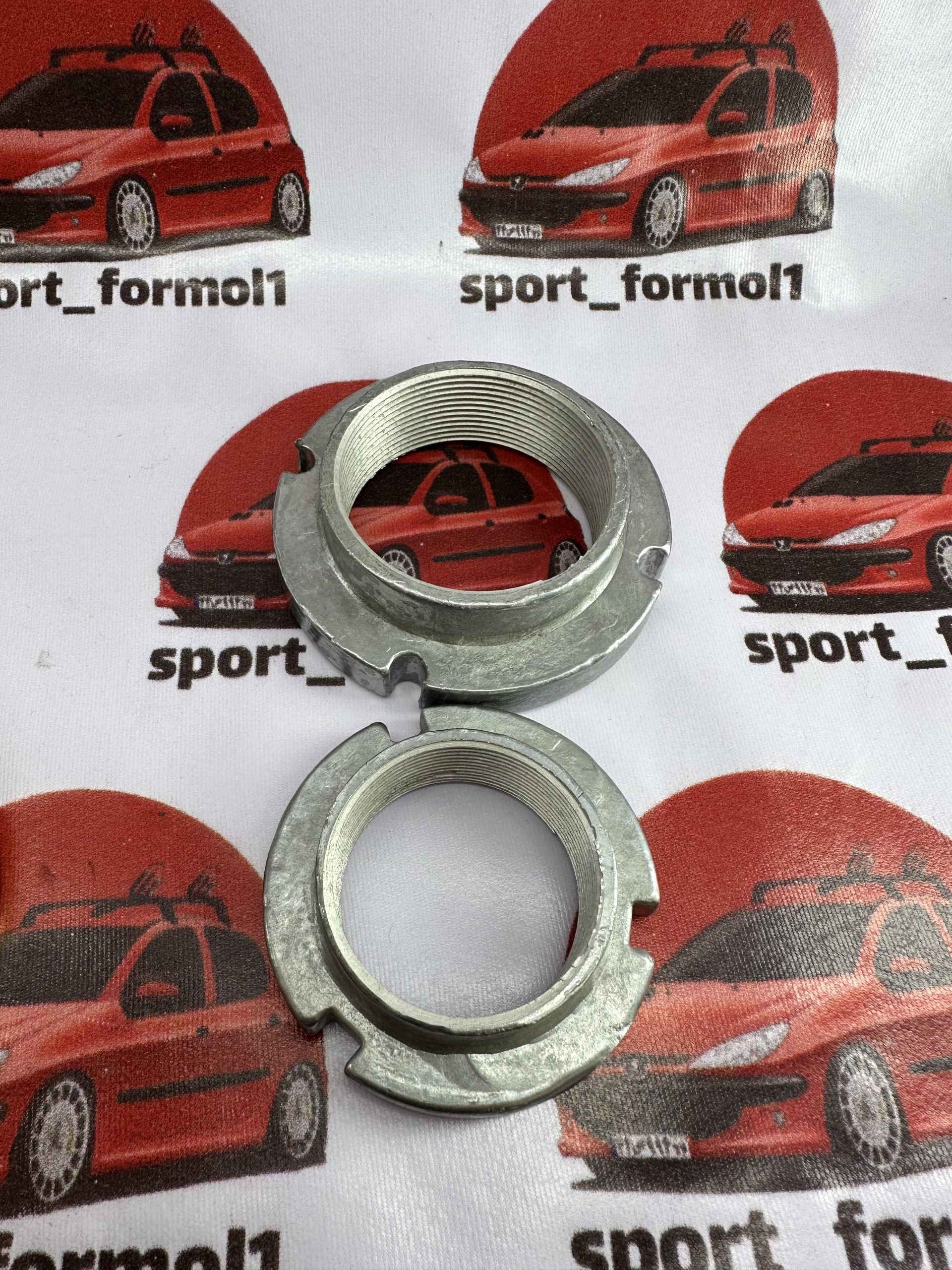 مهره ریگلاژی عقب پراید تیبا ساینا کوییک (نقره ای) — تصویر ۲