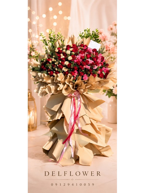 باکس گل برای عروس