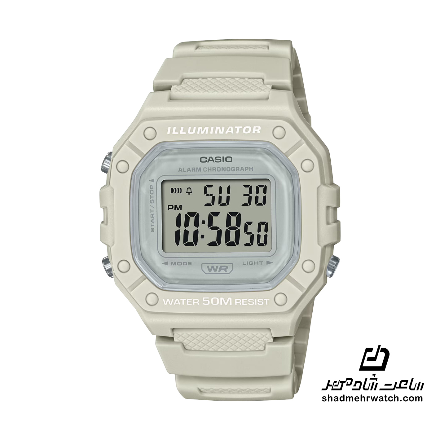 ساعت مچی کاسیو (Casio) مدل W-218HC-8AV
