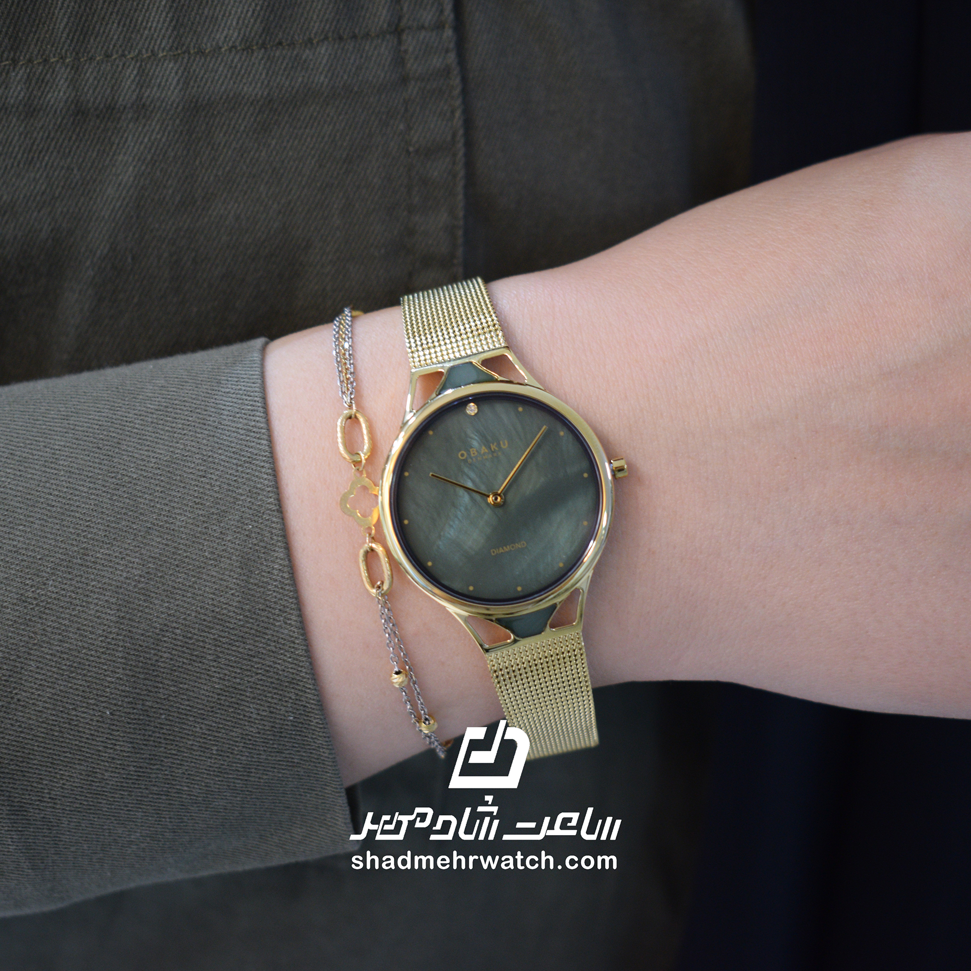 ساعت مچی زنانه اباکو مدل V302LXGEMG — تصویر ۵