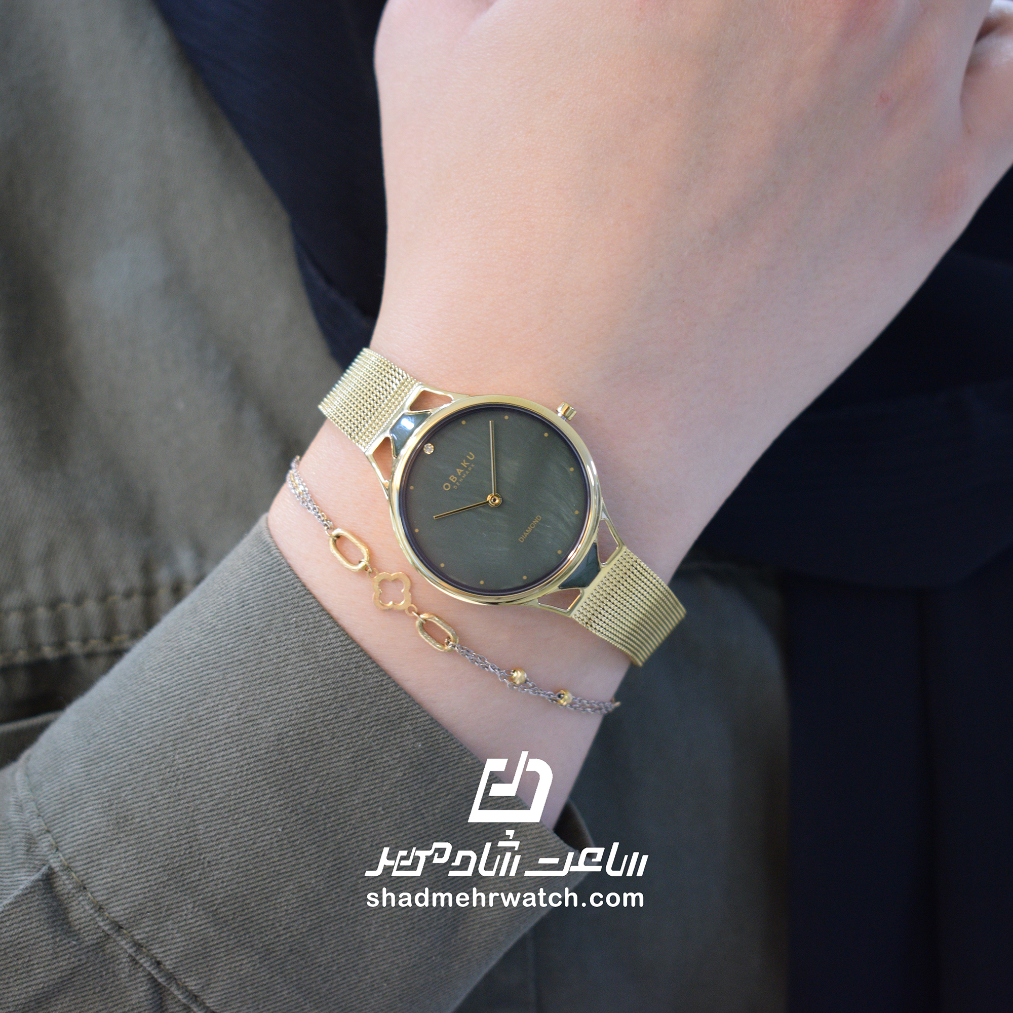 ساعت مچی زنانه اباکو مدل V302LXGEMG — تصویر ۴