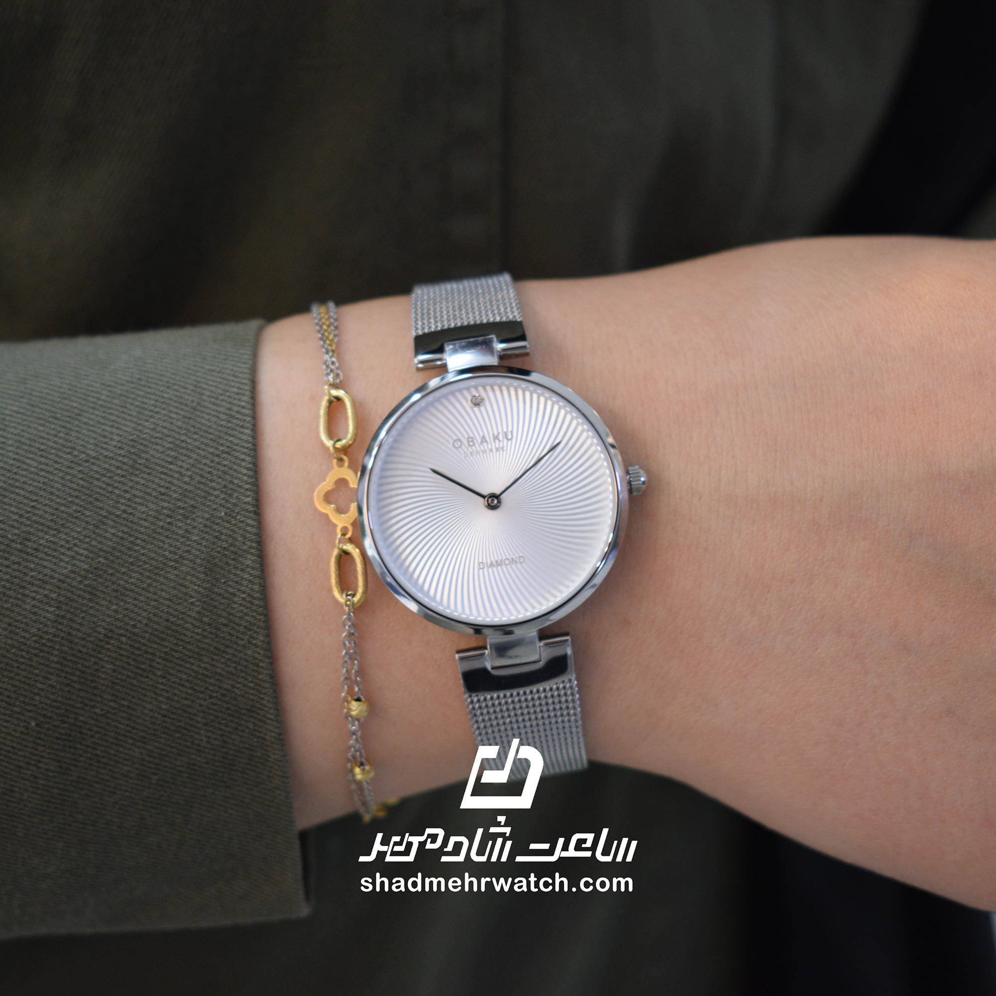 ساعت مچی زنانه اباکو مدل V256LXCIMC — تصویر ۵
