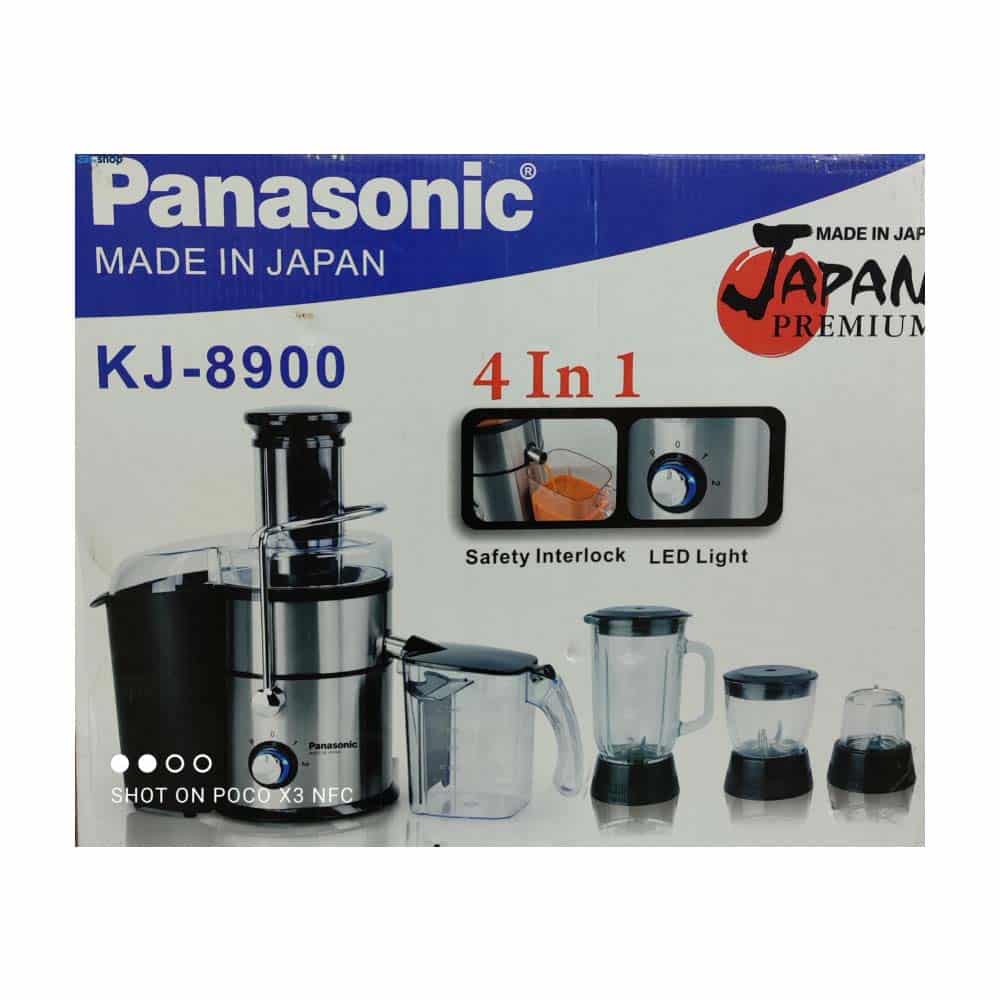 آبمیوه گیره چهار کاره پاناسونیک مدلKJ-8900 — تصویر ۳