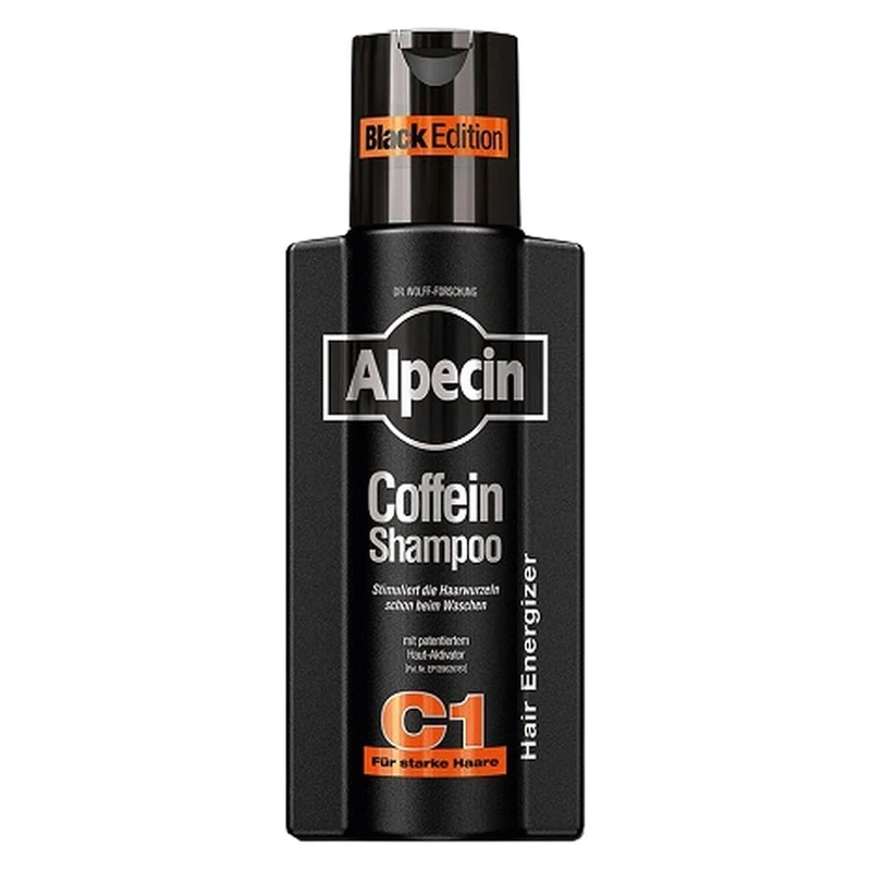 شامپو کافئین آلپسین C1 مدل Black Edition ضد ریزش کد 465 — تصویر ۲