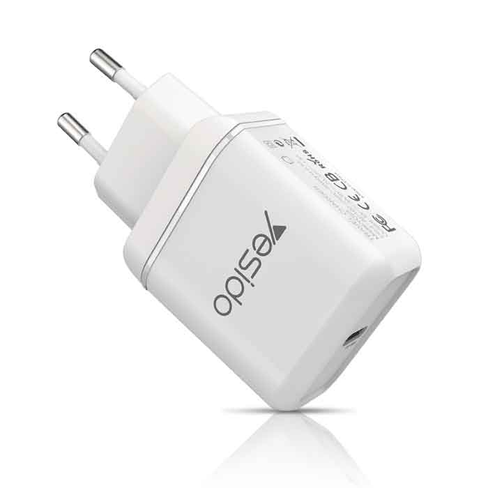 شارژر دیواری فست شارژ یسیدو مدل YC23 توان ۱۸ وات — تصویر ۲