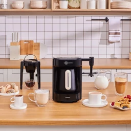 قهوه ساز کاراجا مدل Barista Turk ظرفیت دم آوری پنج فنجان با فیلتر الیافی دارای کف ساز شیرجدید — تصویر ۶
