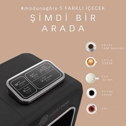 قهوه ساز و چایساز 5 کاره سخنگو کاراجا Hatir Plus Modجدید — تصویر ۴