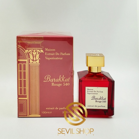 ادکلن باکارات رژ قرمز فراگرنس ورد Fragrance world Barakkat Rouge 540