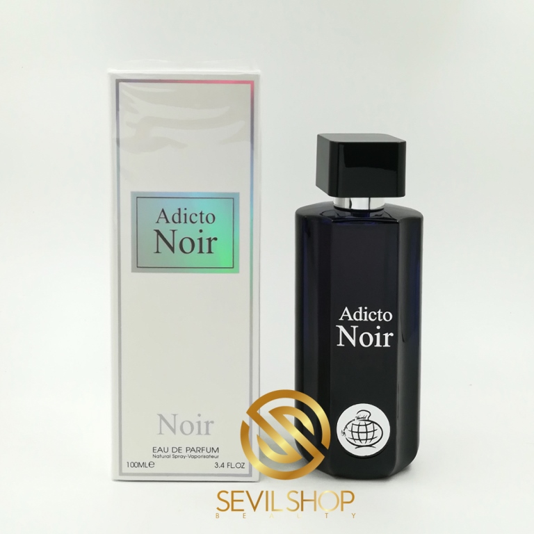 ادکلن ادیکتو نویر فراگرنس ورد (رایحه دیور ادیکت) Fragrance world Adicto Noir