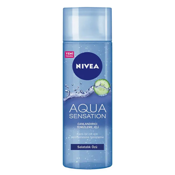 ژل شست و شوی صورت نیوا AQUA حجم 200 میلی — تصویر ۲