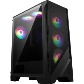 کیس کامپیوتر ام اس آی Mag Forge 120A Airflow ARGB Mid Tower مشکی