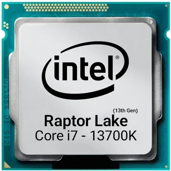 پردازنده کامپیوتر اینتل مدل Core i7-13700K Raptor Lake Tray — تصویر ۲