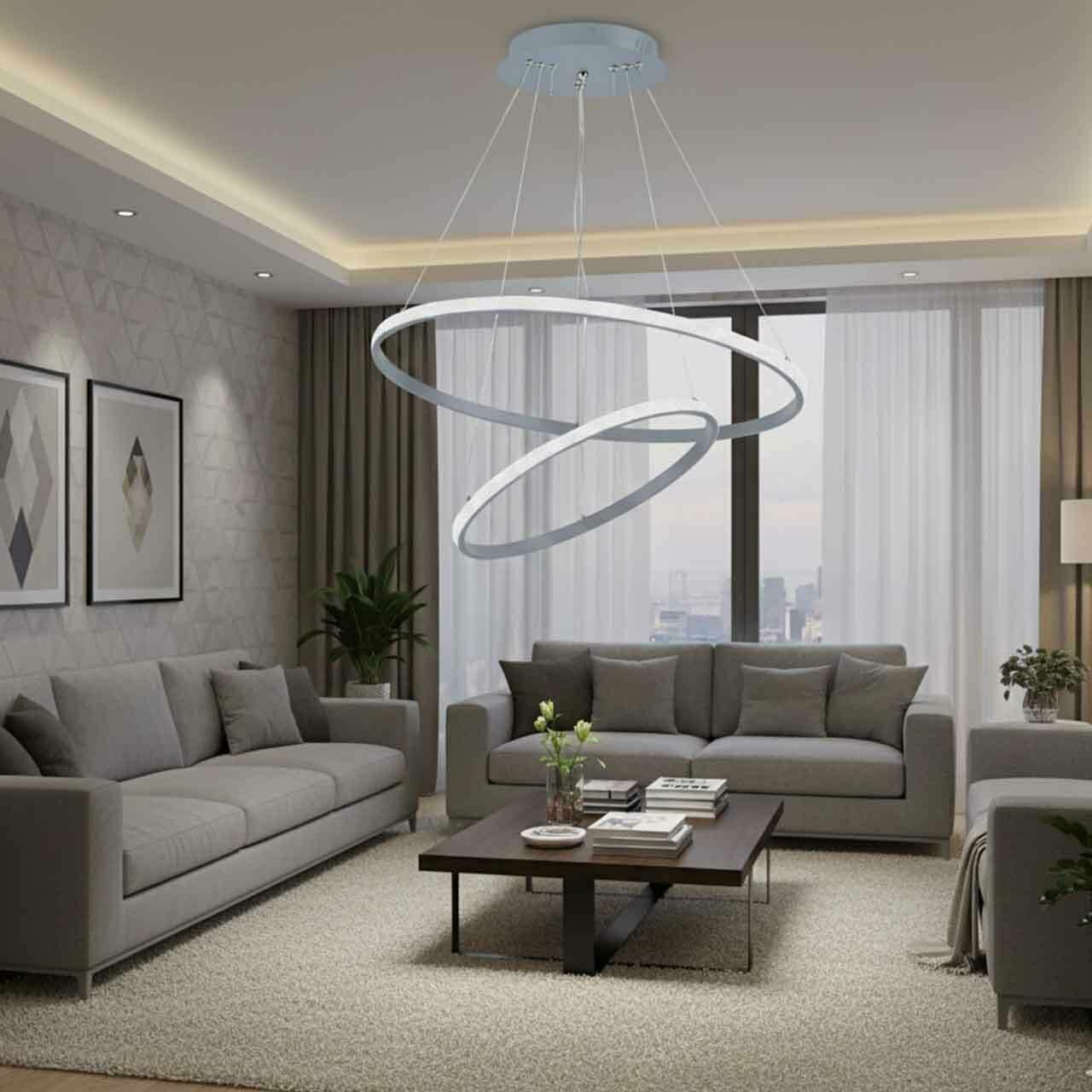 لوستر مدرن چشمه نور کد FA02060 — تصویر ۵