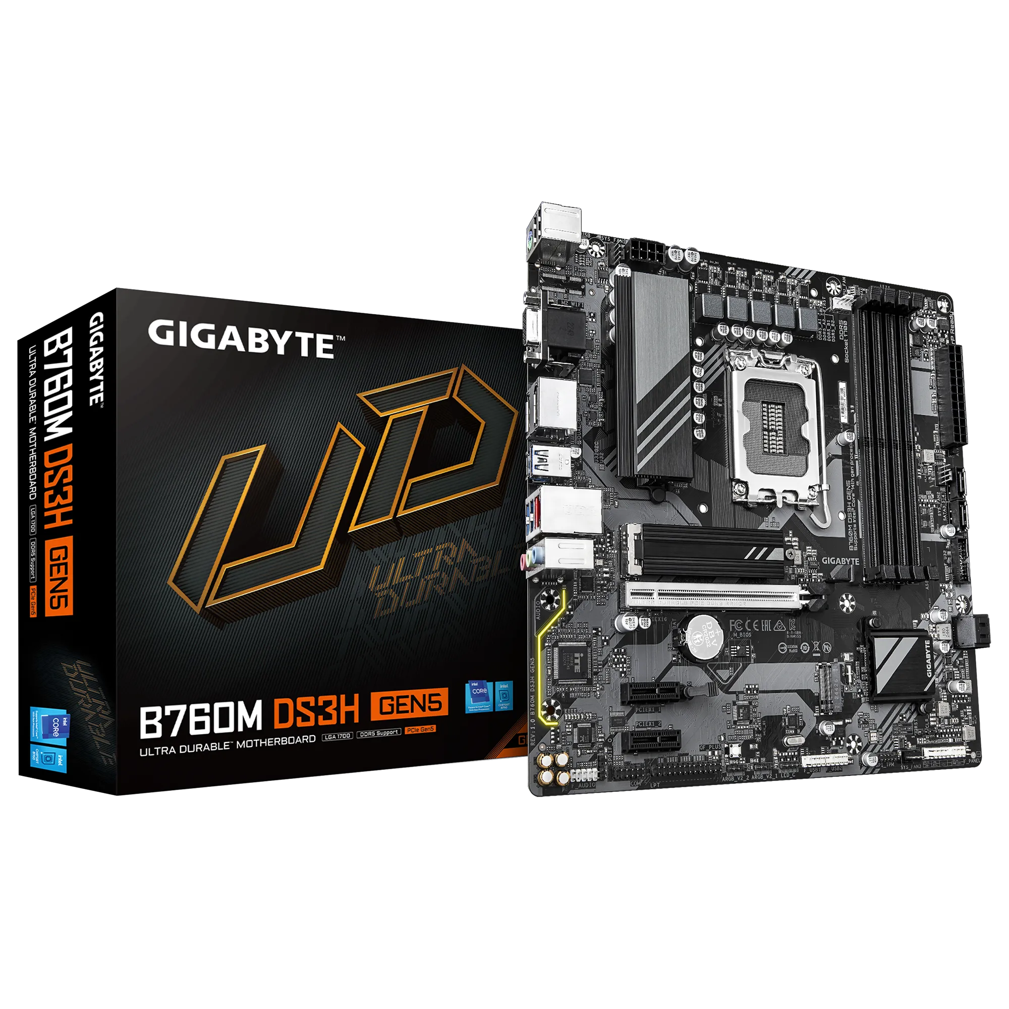گیگابایت motherboard b760m ds3h gen5 ddr5 — تصویر ۲