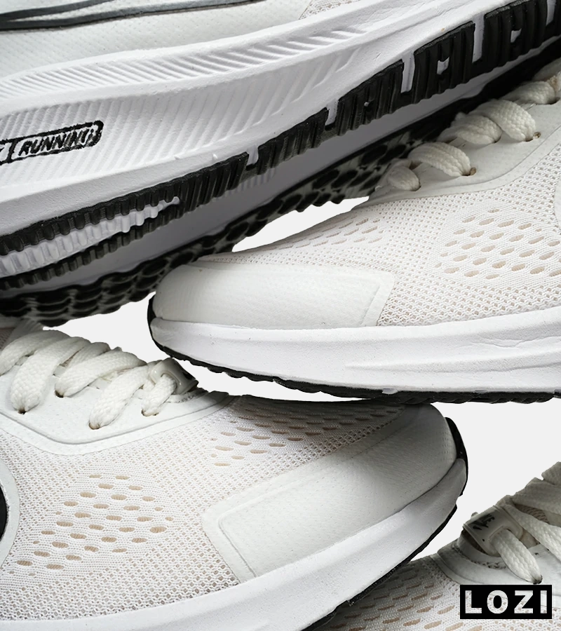 کتانی نایک پگاسوس V10 سفید مشکی مردانه و زنانه | مدل 4707 — تصویر ۶