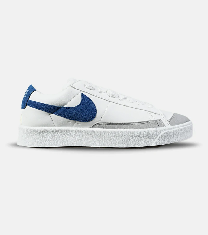 کتانی نایک Blazer Low 77 سفید آبی مردانه و زنانه | مدل 5798 — تصویر ۲