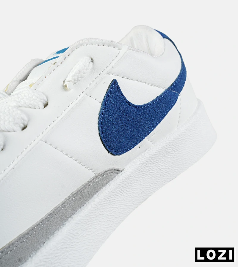 کتانی نایک Blazer Low 77 سفید آبی مردانه و زنانه | مدل 5798 — تصویر ۶