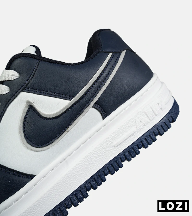 کفش مردانه و زنانه سفید سرمه ای NIKE AIR FORCE مدل 8156 — تصویر ۸