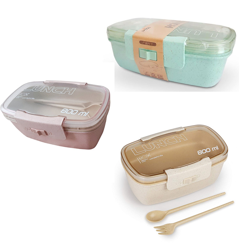 ظرف غذاخوری گیاهی 800 میل لانچ باکس lunch Box — تصویر ۲