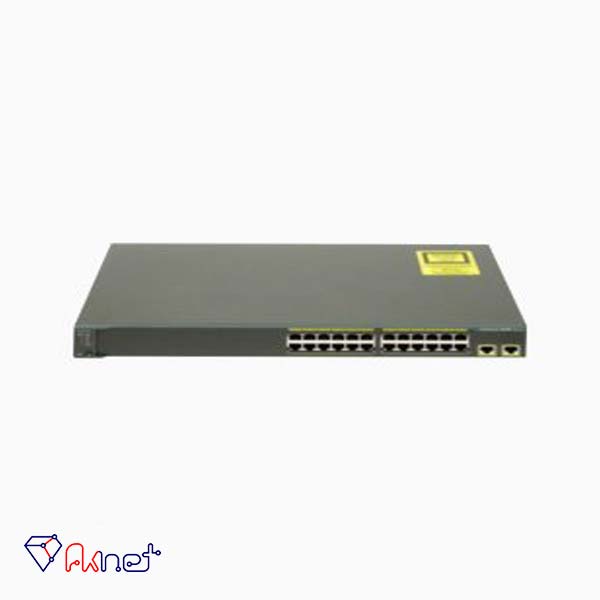 سوئیچ 24 پورت سیسکو Cisco WS-C2960-24LT-L
