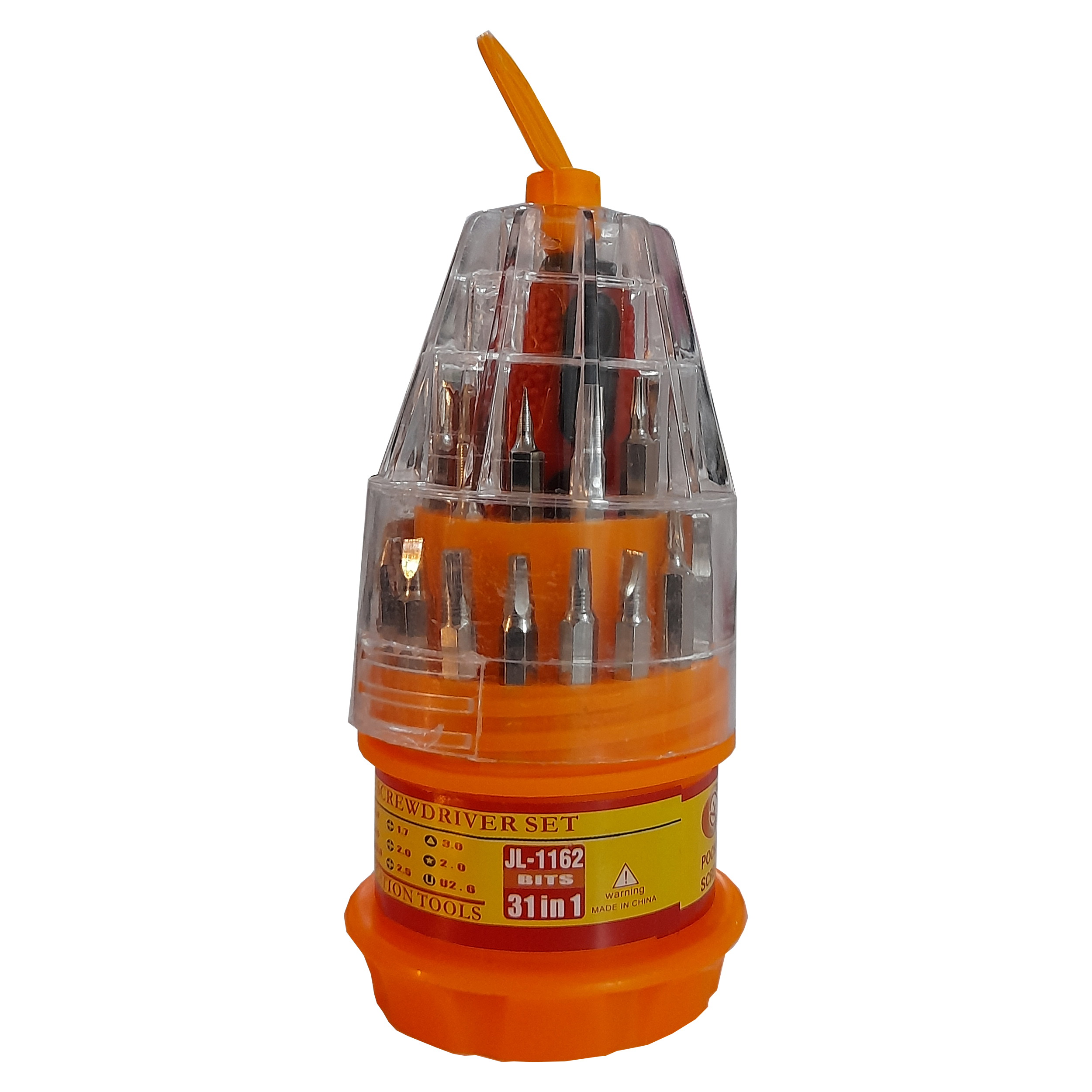 مجموعه 31 عددی پیچ گوشتی و سری پیچ گوشتی مدل JL-1162 — تصویر ۳