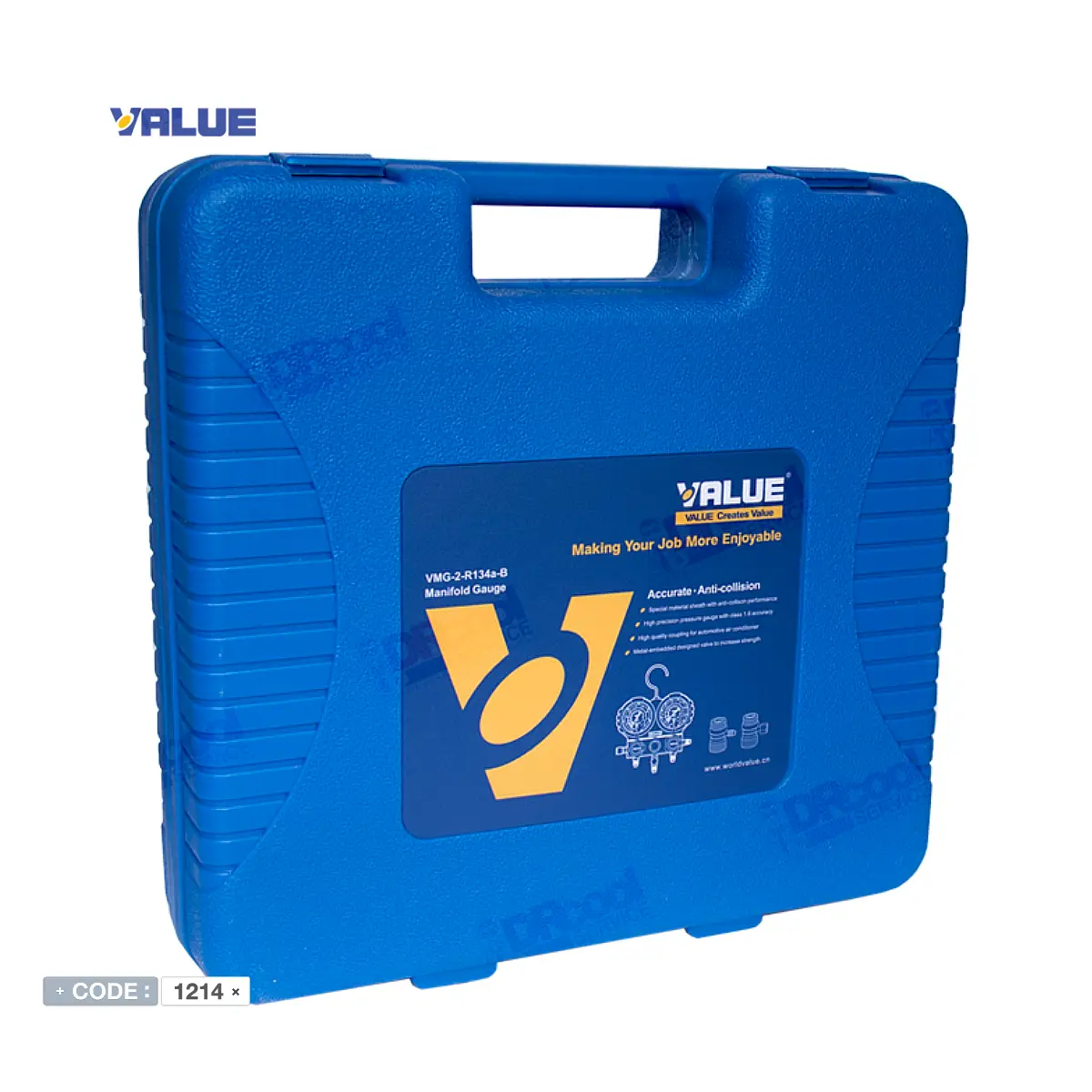 گیج دوقلو والیو(VALUE) مدل VMG-2-R134a-B — تصویر ۷