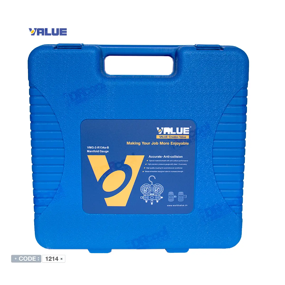 گیج دوقلو والیو(VALUE) مدل VMG-2-R134a-B — تصویر ۸