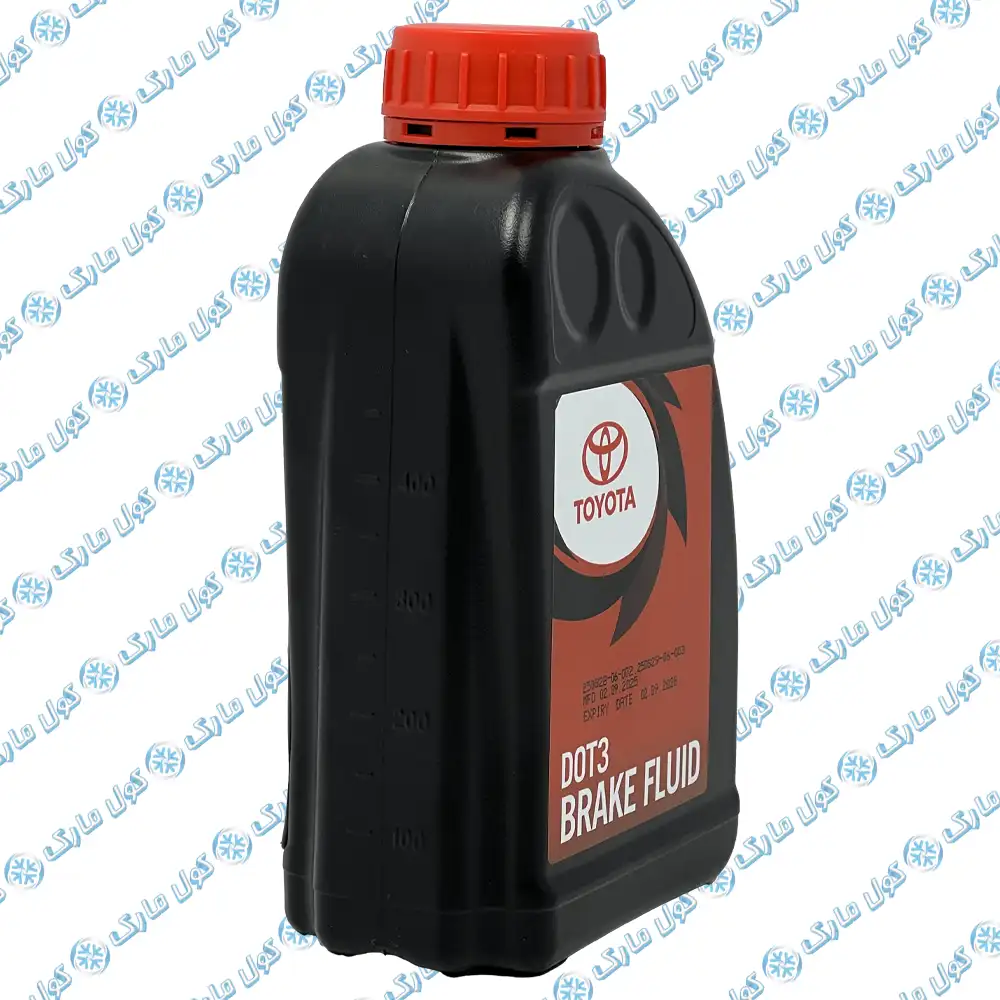 روغن ترمز تویوتا و لکسوس DOT3 حجم 500 میل — تصویر ۳