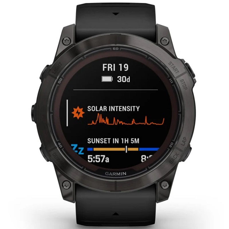 ساعت گارمین Fenix 7X Pro Sapphire Solar Carbon Gray — تصویر ۵