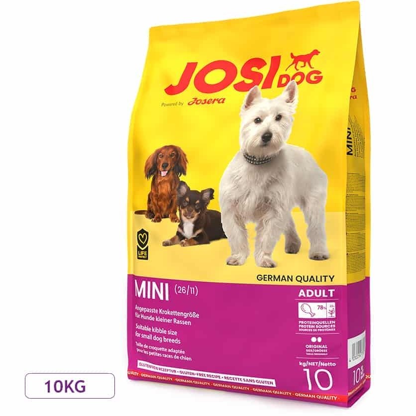 غذای خشک سگ بالغ نژاد کوچک جوسرا مدل Josidog Mini Adult فله 1 کیلوگرم