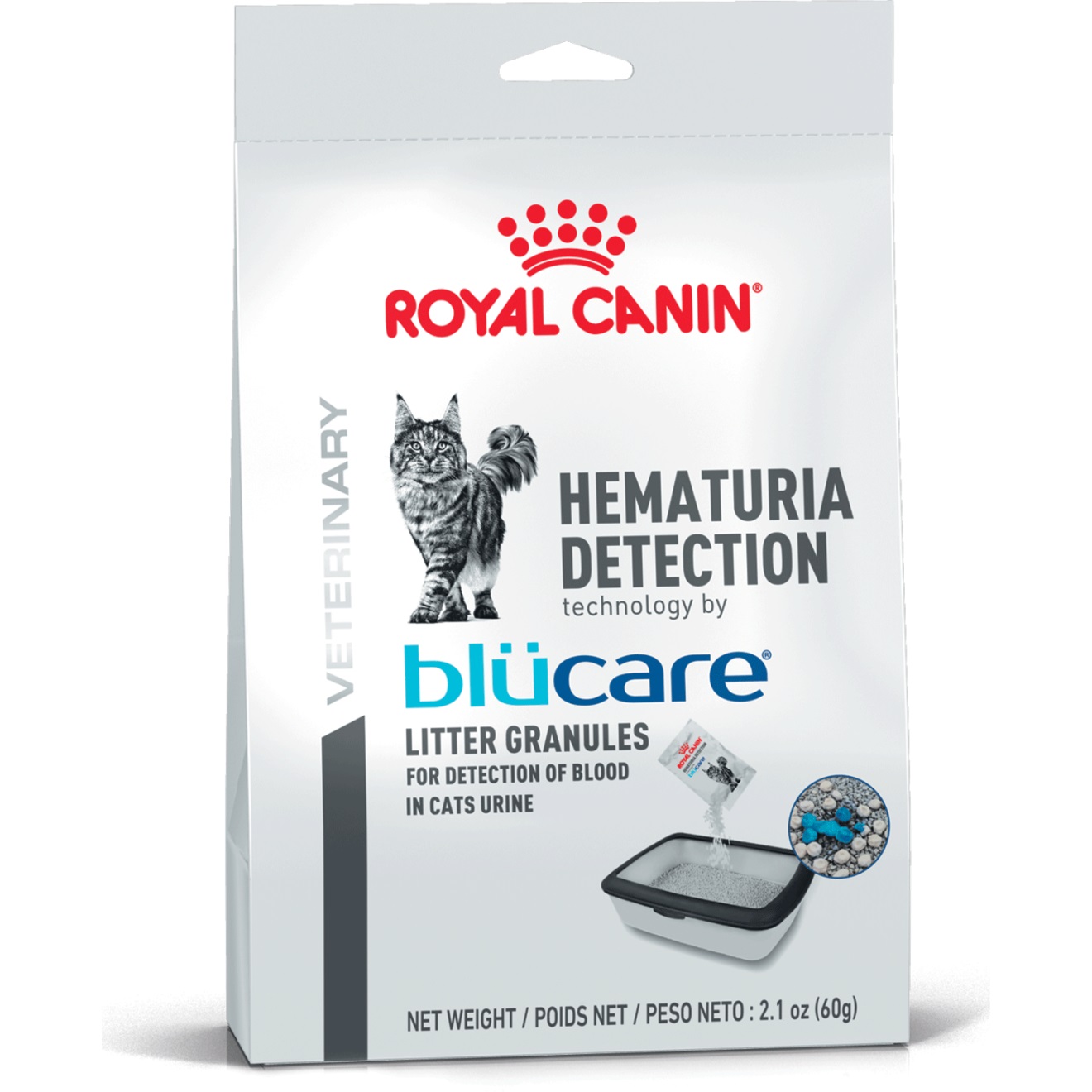 پودر خاک گربه رویال کنین Hematuria Detection جهت تشخیص بیماری — تصویر ۲
