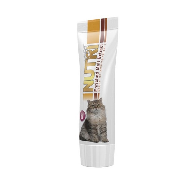 مالت گربه نوتری پت Nutri Pet حاوی مکمل پروبیوتیک وزن 80 گرم
