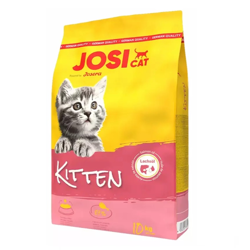 غذای خشک بچه گربه جوسی کت جوسرا طعم مرغ Josicat kitten وزن ۱۰ کیلوگرم — تصویر ۲