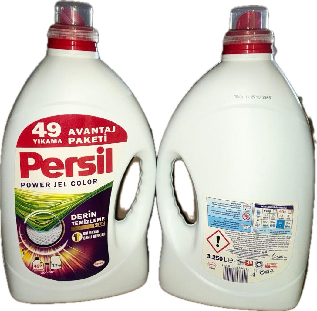 ژل و مایع لباسشویی پرسیل Persil مخصوص لباس رنگی 3/25 لیتری