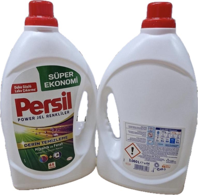 ژل و مایع لباسشویی پرسیل Persil مخصوص لباس رنگی 3 لیتری