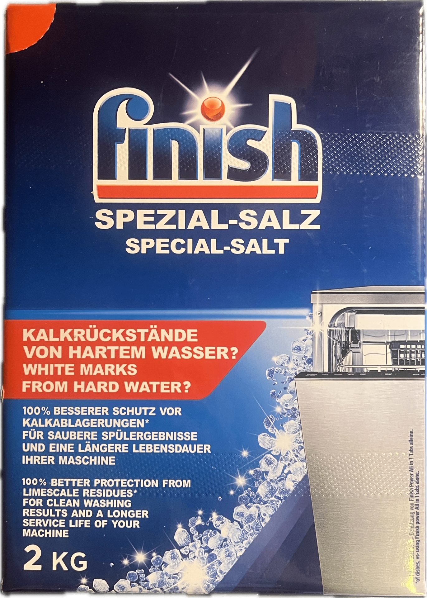 نمک ماشین ظرفشویی فینیش مدل Spezial Salz وزن 2000 گرم