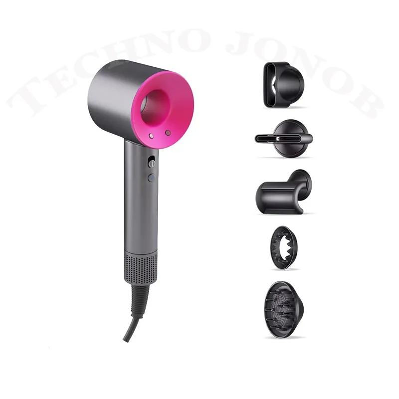 سشوار حرفه‌ای طرح دایسون مدل Advanced Hair Dryer (نسخه های‌کپی درجه یک با اتصالات مگنتی ۳۶۰ درجه) — تصویر ۶